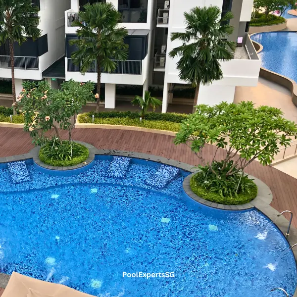 Condominium Pool in Bukit Panjang, West Singapore