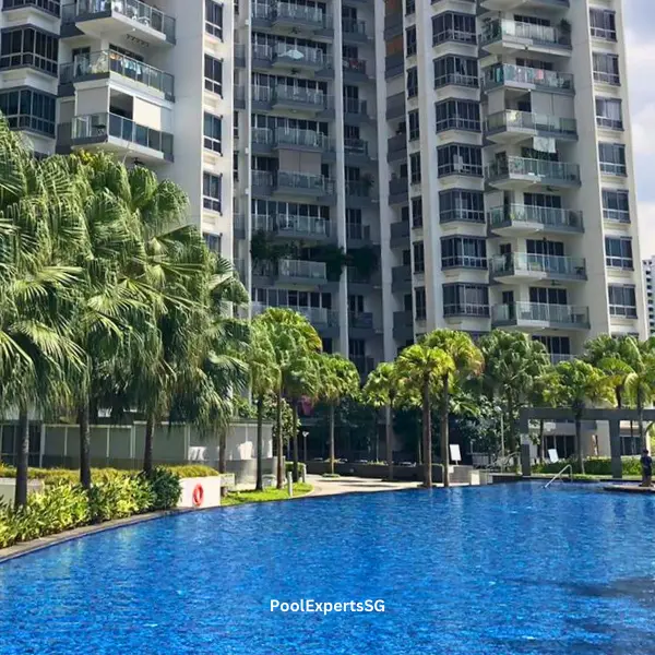 Condominium Pool in Clementi, West Singapore